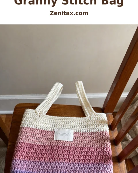 Crochet Granny Stitch Bag: A Charming Pastel Essential
