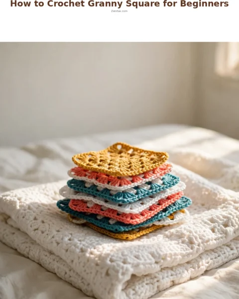 How to Crochet Granny Square for Beginners