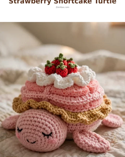 Strawberry Shortcake Turtle Free Crochet Pattern