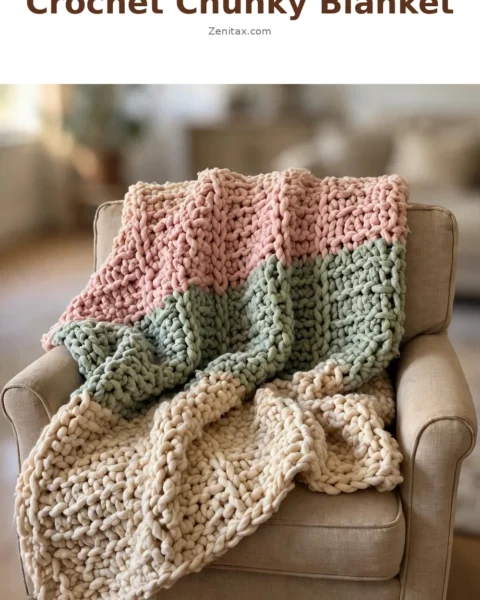 Crochet Chunky Blanket: A Warm and Timeless Classic