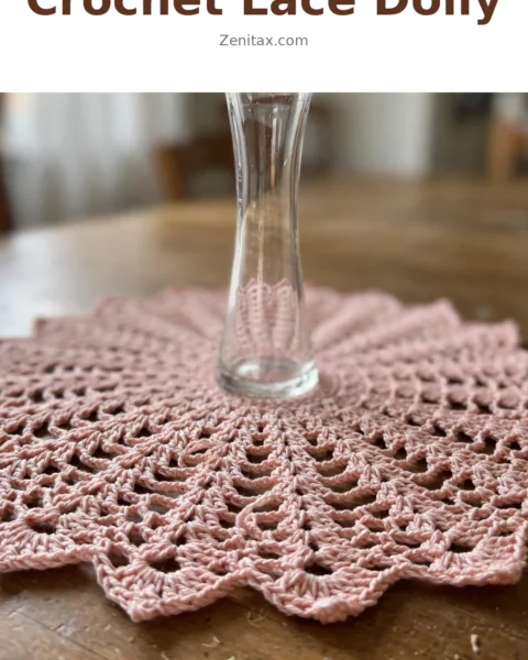 Crochet Lace Doily: A Timeless and Delicate Accent