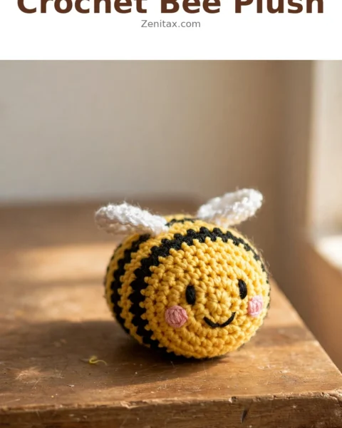 Crochet Bee Plush Free Crochet Pattern