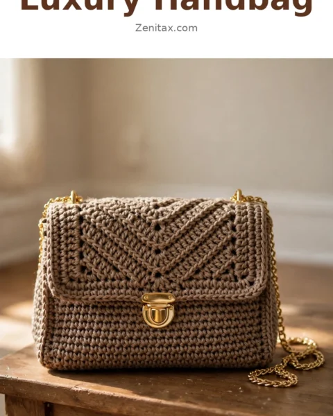 Crochet Luxury Handbag: A Chic and Timeless Accessory
