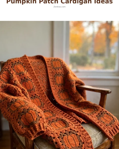 8 Crochet Pumpkin Patch Cardigan Ideas with Fit and Layering Guide