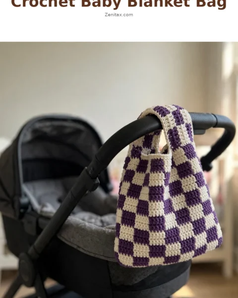 Crochet Baby Blanket Bag Free Crochet Pattern