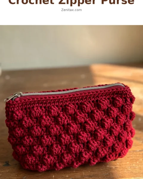 Crochet Zipper Purse: A Chic and Timeless Accessory